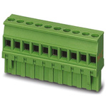 Phoenix Contact 5.08mm Pitch 6 Way Pluggable Terminal Block, Plug, Plug-In, Screw Termination