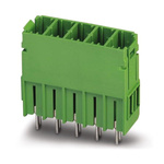 Phoenix Contact 7.62mm Pitch 2 Way Pluggable Terminal Block, Header, Solder Termination