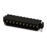 Phoenix Contact 2.54mm Pitch 12 Way Right Angle Pluggable Terminal Block, Header, Through Hole, Solder Termination