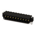 Phoenix Contact 2.54mm Pitch 16 Way Right Angle Pluggable Terminal Block, Header, Through Hole, Solder Termination