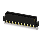 Phoenix Contact 2.54mm Pitch 12 Way Pluggable Terminal Block, Header, Solder Termination