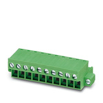 Phoenix Contact 5.08mm Pitch 24 Way Pluggable Terminal Block, Plug, Cable Mount, Screw Termination