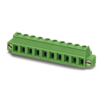 Phoenix Contact 5.08mm Pitch 3 Way Pluggable Terminal Block, Plug, Cable Mount, Screw Termination