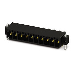 Phoenix Contact 2.54mm Pitch 10 Way Right Angle Pluggable Terminal Block, Header, Through Hole, Solder Termination