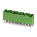 Phoenix Contact 3.5mm Pitch 10 Way Pluggable Terminal Block, Header, Solder Termination