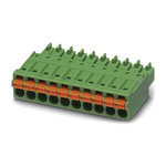 Phoenix Contact 3.81mm Pitch 19 Way Pluggable Terminal Block, Plug, Cable Mount, Spring Cage Termination