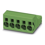 Phoenix Contact 10.16mm Pitch 2 Way Pluggable Terminal Block, Inverted Plug, Cable Mount, Spring Cage Termination