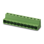 Phoenix Contact 7.62mm Pitch 11 Way Pluggable Terminal Block, Inverted Plug, Cable Mount, Screw Termination