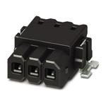 Phoenix Contact 2.5mm Pitch 4 Way Pluggable Terminal Block, Header, Solder Termination