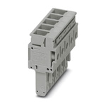 Phoenix Contact 5 Way Pluggable Terminal Block, Plug, Screw Termination