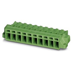 Phoenix Contact 5.08mm Pitch 24 Way Pluggable Terminal Block, Plug, Screw Termination