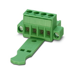 Phoenix Contact 5.08mm Pitch 6 Way Pluggable Terminal Block, Plug, Solder Termination