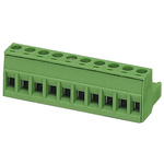 Phoenix Contact 5mm Pitch 24 Way Pluggable Terminal Block, Plug, Screw Termination