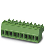Phoenix Contact 3.5mm Pitch 18 Way Pluggable Terminal Block, Plug, Cable Mount, Screw Termination