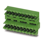 Phoenix Contact 5.08mm Pitch 4 Way Pluggable Terminal Block, Header, Solder Termination