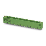 Phoenix Contact 3.5mm Pitch 5 Way Right Angle Pluggable Terminal Block, Header, Through Hole, Solder Termination