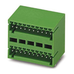 Phoenix Contact 3.81mm Pitch 9 Way Pluggable Terminal Block, Inverted Header, Through Hole, Solder Termination