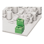 Phoenix Contact 5.08mm Pitch 2 Way Pluggable Terminal Block, Header, Solder Termination