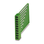 Phoenix Contact 7.62mm Pitch 12 Way Pluggable Terminal Block, Feed Through Header, Panel Mount, Spade Termination