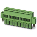 Phoenix Contact 3.5mm Pitch 11 Way Pluggable Terminal Block, Plug, Cable Mount, Screw Termination