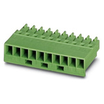 Phoenix Contact 3.81mm Pitch 14 Way Pluggable Terminal Block, Plug, Cable Mount, Screw Termination