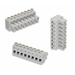 Wurth Elektronik 5mm Pitch 2 Way Pluggable Terminal Block, Plug, Plug-In, Screw Termination