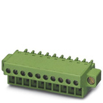 Phoenix Contact 3.81mm Pitch 4 Way Pluggable Terminal Block, Plug, Cable Mount, Screw Termination