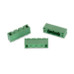 Wurth Elektronik 7.62mm Pitch 6 Way Pluggable Terminal Block, Header, PCB Mount, Solder Termination