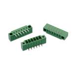 Wurth Elektronik 3.5mm Pitch 8 Way Pluggable Terminal Block, Header, PCB Mount, Solder Termination