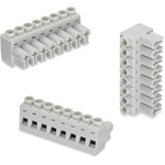 Wurth Elektronik 5mm Pitch 13 Way Pluggable Terminal Block, Plug, Cable Mount, Solder Termination