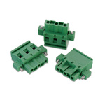 Wurth Elektronik 7.62mm Pitch 4 Way Horizontal Pluggable Terminal Block, Plug, Cable Mount, Solder Termination