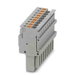 Phoenix Contact Pluggable Terminal Block, Plug, DIN Rail, Push In Termination