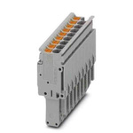 Phoenix Contact 5.2mm Pitch Pluggable Terminal Block, Plug, DIN Rail, Push In Termination