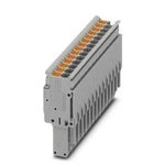 Phoenix Contact Pluggable Terminal Block, Plug, DIN Rail, Push In Termination