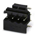 Phoenix Contact 5mm Pitch 16 Way Right Angle Pluggable Terminal Block, Header