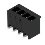 Weidmuller 5mm Pitch 4 Way Pluggable Terminal Block, Header, PCB Mount