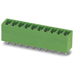 Phoenix Contact 3.81mm Pitch 11 Way Right Angle Pluggable Terminal Block, Header, Through Hole, Solder Termination