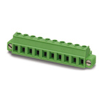 Phoenix Contact 5.08mm Pitch 6 Way Pluggable Terminal Block, Plug, Cable Mount, Screw Termination