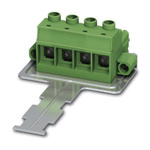 Phoenix Contact 15mm Pitch 4 Way Pluggable Terminal Block, Plug, Screw Termination