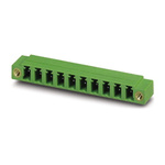 Phoenix Contact 5.08mm Pitch 2 Way Right Angle Pluggable Terminal Block, Header, Through Hole, Solder Termination