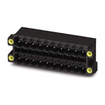 Phoenix Contact 5.0mm Pitch 2 Way Right Angle Pluggable Terminal Block, Header, Through Hole, Solder Termination