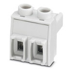 Phoenix Contact 7.25mm Pitch 2 Way Pluggable Terminal Block, Plug, Cable Mount, Screw Termination