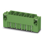 Phoenix Contact 15.0mm Pitch 4 Way Pluggable Terminal Block, Header, Solder Termination