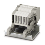 Phoenix Contact Pluggable Terminal Block, Receptacle, Push In Termination