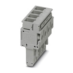 Phoenix Contact 4 Way Pluggable Terminal Block, Plug, Screw Termination