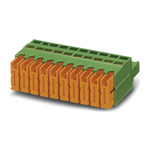 Phoenix Contact 5.08mm Pitch 7 Way Pluggable Terminal Block, Plug, Screw Termination