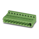 Phoenix Contact 5.08mm Pitch 19 Way Pluggable Terminal Block, Inverted Plug, Cable Mount, Crimp Termination