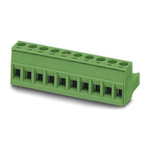 Phoenix Contact 5mm Pitch 17 Way Pluggable Terminal Block, Plug, Screw Termination
