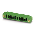 Phoenix Contact 3.81mm Pitch 16 Way Pluggable Terminal Block, Header, Solder Termination