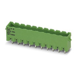 Phoenix Contact 3.5mm Pitch 8 Way Right Angle Pluggable Terminal Block, Header, Through Hole, Solder Termination